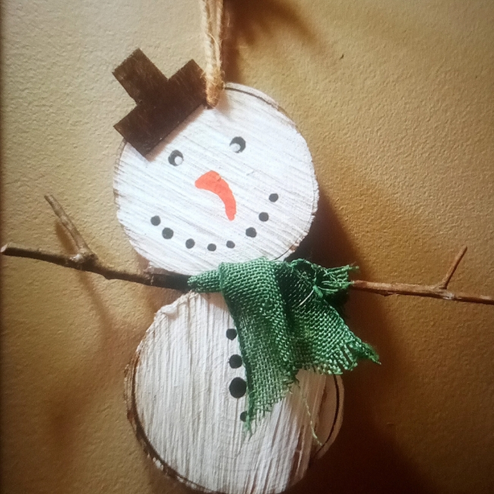 Snowman set (2) decor